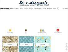 Tablet Screenshot of ladroguerie.com